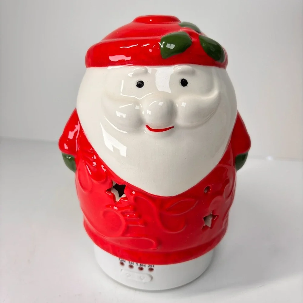 Home Fresh Essential Oil Lighted Holiday Diffuser Santa - Tested